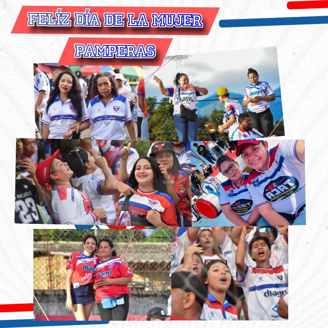 𝑭𝑬𝑳𝑰́𝒁 𝑫𝑰́𝑨 𝑷𝑨𝑴𝑷𝑬𝑹𝑨𝑺
Saludamos a parte fundamental de esta barra Nuestras Pampera. 
Igualmente un saludo Especial A todas las Pamperas al Rededor del mundo. 
¡𝘚𝘰𝘮𝘰𝘴 𝘥𝘦 𝘭𝘢 𝘎𝘭𝘰𝘳𝘪𝘰𝘴𝘢 𝘍𝘶𝘳𝘪𝘢 𝘗𝘢𝘮𝘱𝘦𝘳𝘢!🔴⚪🔵