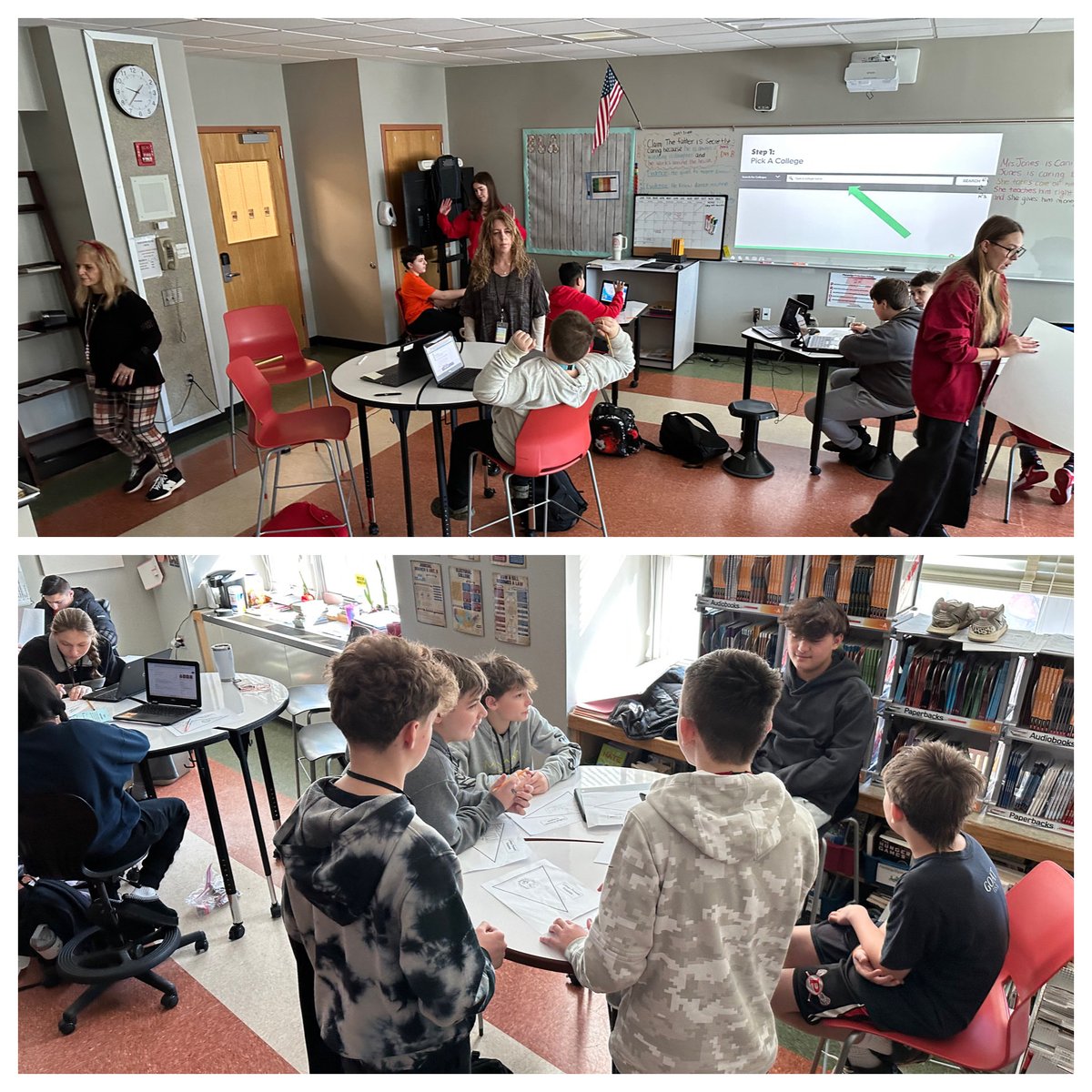 Shannon Wood (@shannon22669928) on Twitter photo These students getting a head start on College Week and more importantly on their Future plans! Thank you <a href="/ADayWithHiggins/">Kirsten Higgins</a> on having us. Look forward to the week ahead of researching and mapping out their plans. #WeArePlainedge These students getting a head start on College Week and more importantly on their Future plans! Thank you <a href="/ADayWithHiggins/">Kirsten Higgins</a> on having us. Look forward to the week ahead of researching and mapping out their plans. #WeArePlainedge