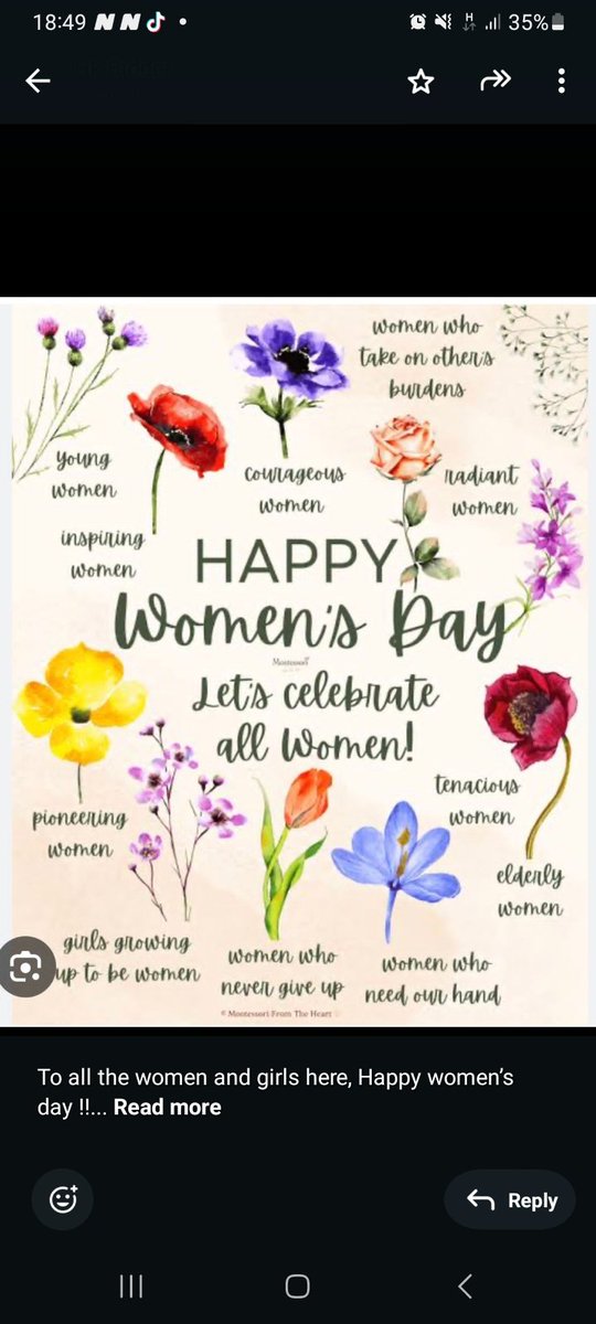 perut10's tweet photo. Happy women's day. We deserve to be celebrated every day https://t.co/vjqPPKulId