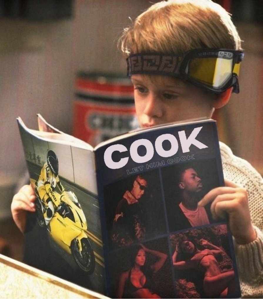 It's a lifestyle. 

$Cook