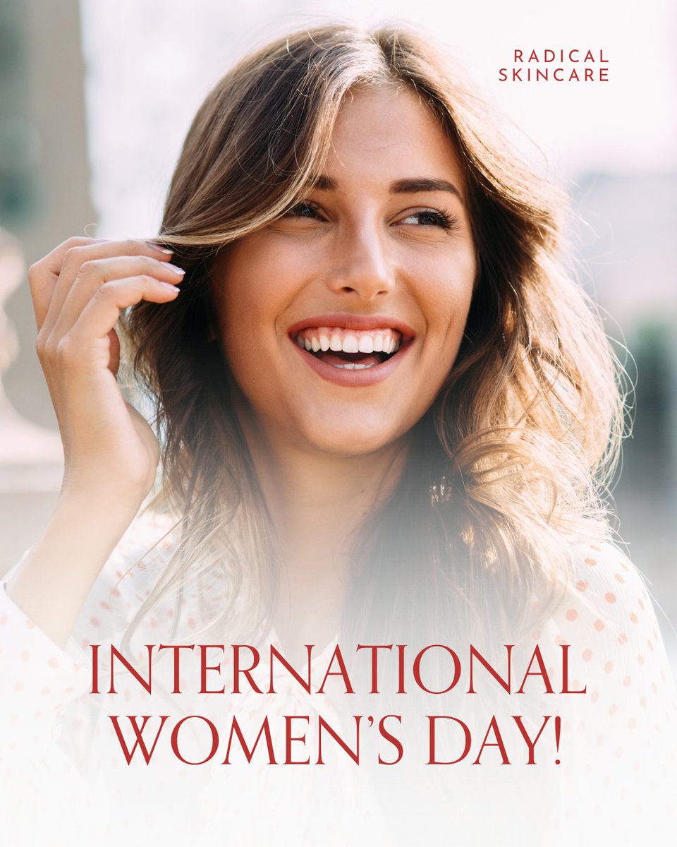 Empowered women, radiant skin.

This International Women's Day, we celebrate strength, resilience, and beauty in all forms. Here's to breaking barriers, embracing confidence, and glowing from within.

#RadicalSkincare #InternationalWomensDay #EmpoweredBeauty