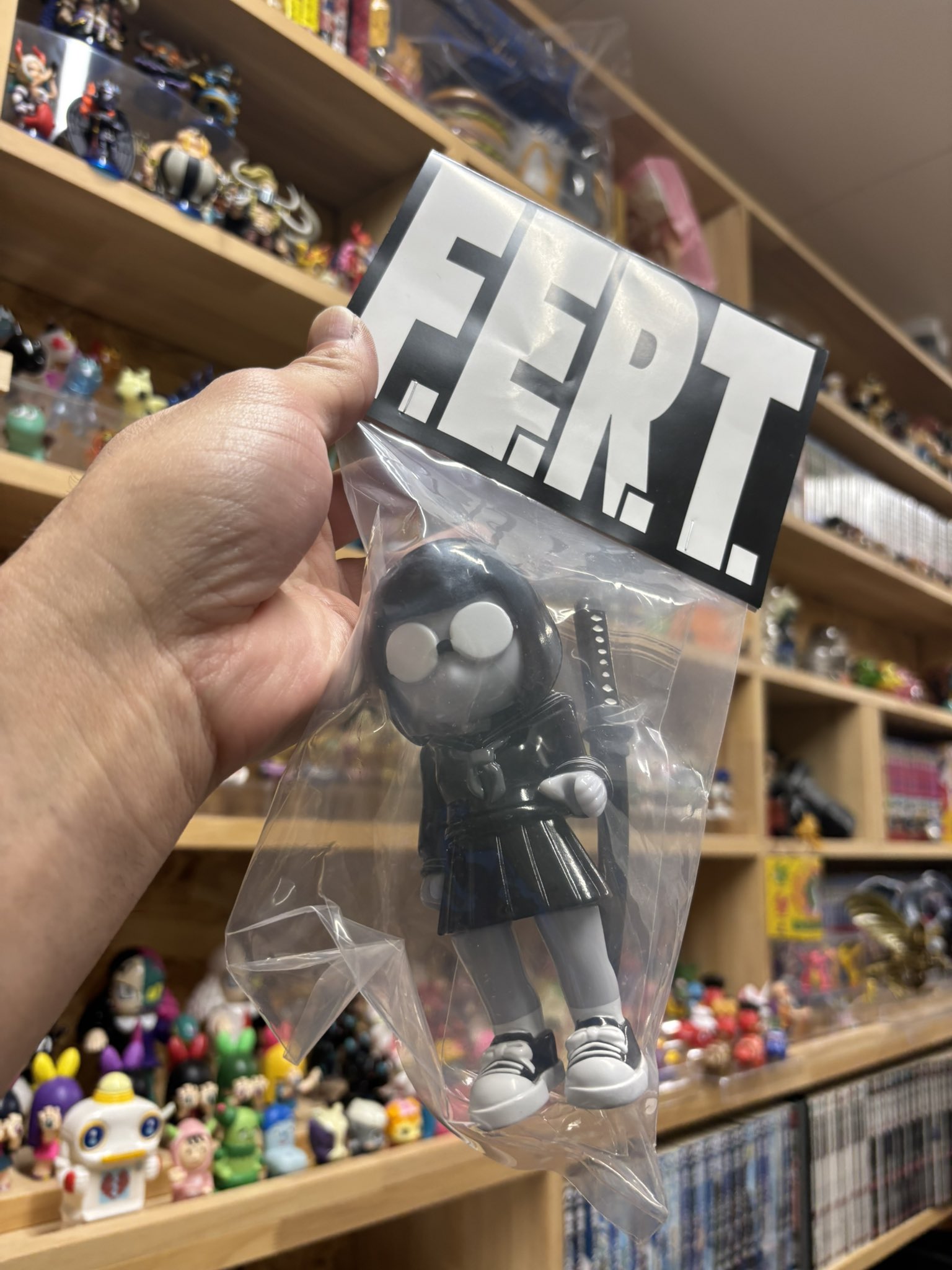 日常に生きるやよいちゃん FEAT ソフビ 1期カラー 1st sofubi 1／6計画限定ソフビとしてFAR EAST RIOT TOYの「やよいちゃん