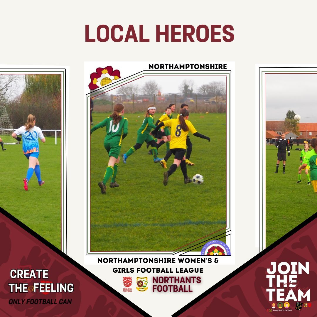 NorthantsFA's tweet photo. It's #InternationalWomensDay so a great time to look back at Northants Women & Girls League 2024 𝙇𝙚𝙖𝙜𝙪𝙚 𝙤𝙛 𝙩𝙝𝙚 𝙔𝙚𝙖𝙧 win at the Grassroots Football Awards! 🏆

Nominate your grassroots heroes and celebrate those making a difference in our game.🌱⚽

2025 nominations are OPEN until 6th April. 📅

https://t.co/Zx3RM8Nzyh 

#Createthefeeling #Ourpeople