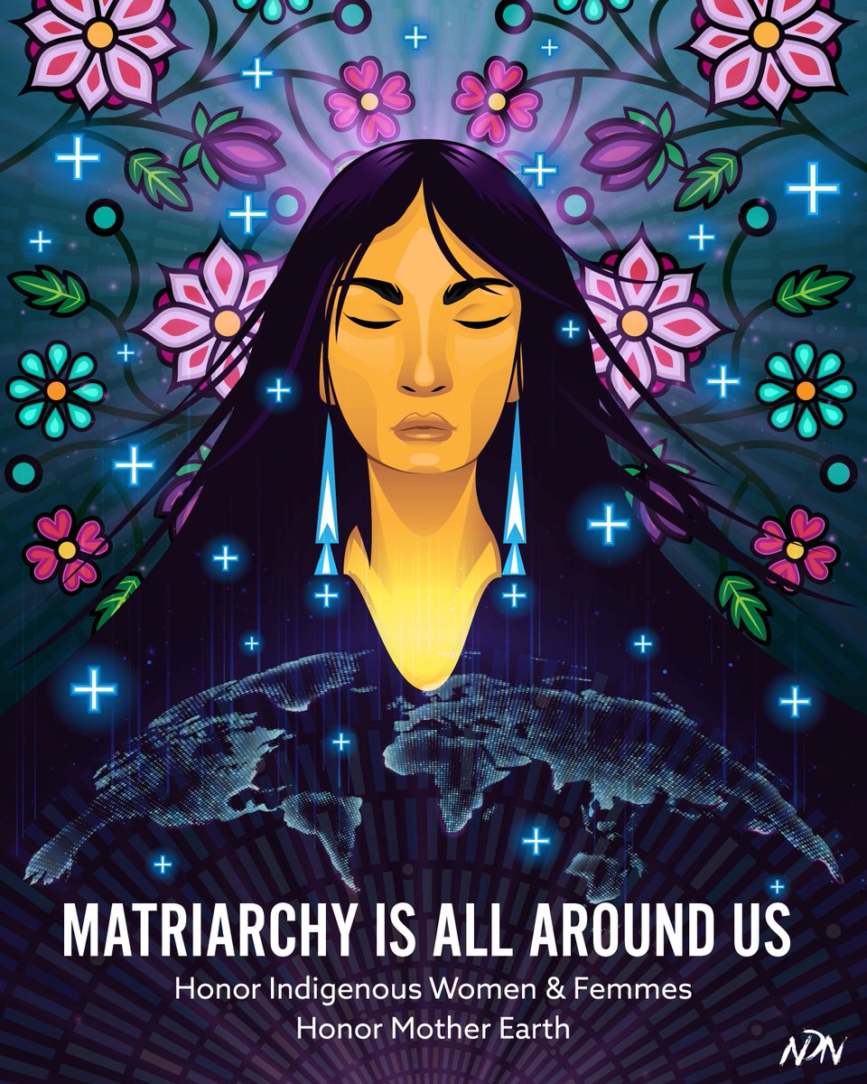ndncollective's tweet image. 🌿 Honoring the strength, wisdom &amp;amp; leadership of women and femmes. 🌿

“Creator, protect and strengthen all women. May the medicine of matriarchy continue.”

#Matriarchy #WomensHistoryMonth #InternationalWomensDay
#NDNCollective