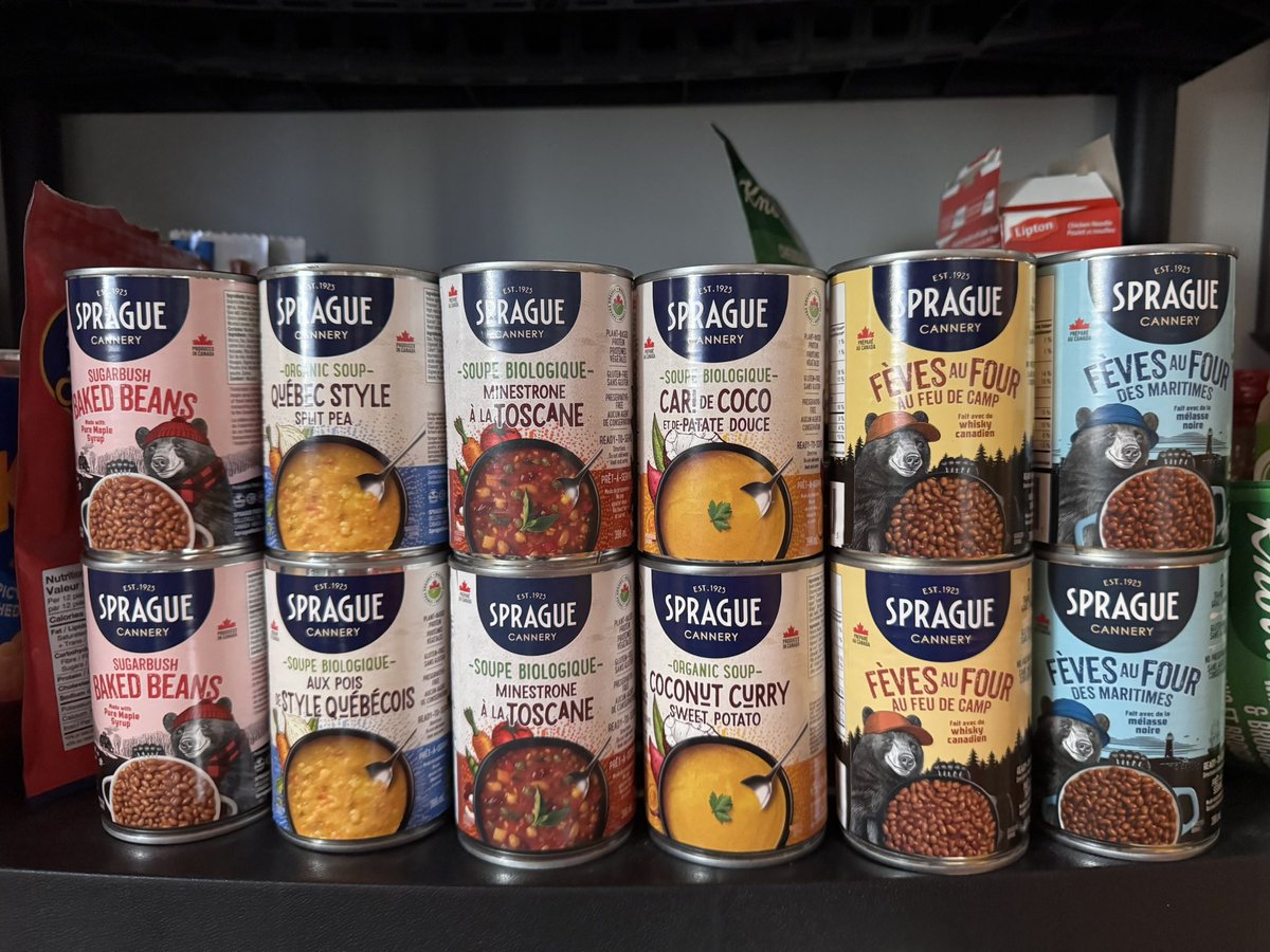 I stocked up on some <a href="/SpragueFoods/">Sprague Cannery 🇨🇦🇨🇦🇨🇦</a> products today. #BuyCanadian 🇨🇦🍁🇨🇦