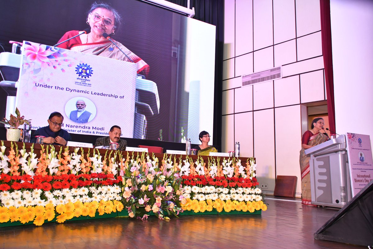 CSIR-NPL (@csir_npl) on Twitter photo T00466_K
<a href="/CSIR_IND/">CSIR, India</a> celebrated #InternationalWomensDay 2025 at <a href="/CSIR_NPL/">CSIR-NPL</a> on 08/03/2025!
Honored to have Dr. Jitendra Singh (Hon'ble Minister of S&T), <a href="/DrNKalaiselvi/">N Kalaiselvi</a> (DG <a href="/CSIR_IND/">CSIR, India</a> & Secretary <a href="/IndiaDsir/">DSIR-INDIA</a>), Prof. Ajay Kumar Sood (PSA, GoI) gracing the event.
<a href="/OfficeOfDrJS/">Office of Dr. Jitendra Singh</a> T00466_K
<a href="/CSIR_IND/">CSIR, India</a> celebrated #InternationalWomensDay 2025 at <a href="/CSIR_NPL/">CSIR-NPL</a> on 08/03/2025!
Honored to have Dr. Jitendra Singh (Hon'ble Minister of S&T), <a href="/DrNKalaiselvi/">N Kalaiselvi</a> (DG <a href="/CSIR_IND/">CSIR, India</a> & Secretary <a href="/IndiaDsir/">DSIR-INDIA</a>), Prof. Ajay Kumar Sood (PSA, GoI) gracing the event.
<a href="/OfficeOfDrJS/">Office of Dr. Jitendra Singh</a>
