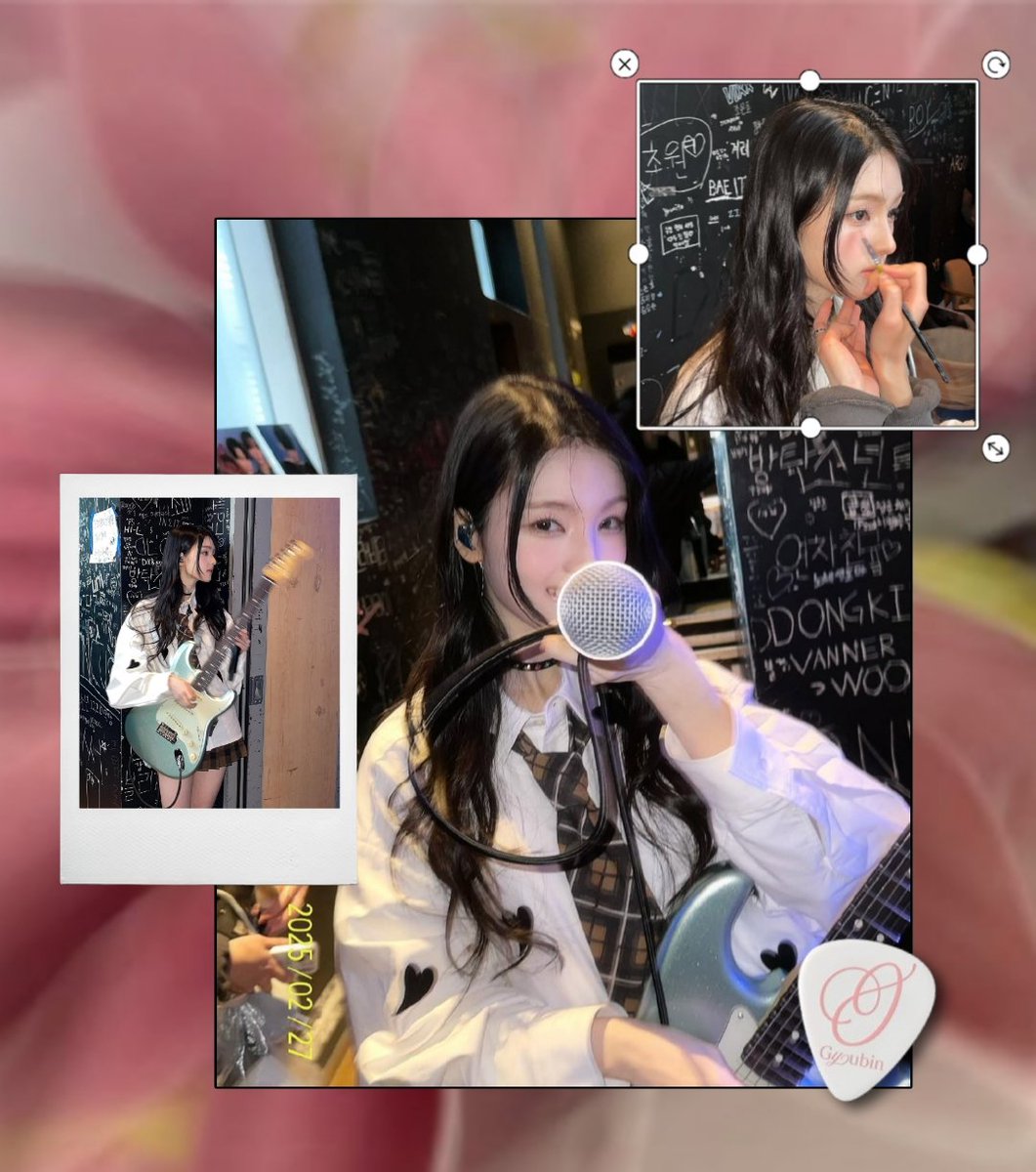 Gyqubin's tweet image. 𝗟𝗜𝗞𝗘 𝗨 𝟭𝟬𝟬 첫방 🎸🎤 오늘은 새로운 
시작의 첫 걸음. 내일은 더 나아질 거야!!!