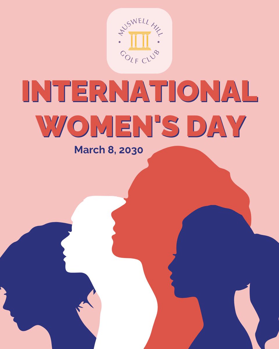 Today is #InternationalWomensDay we are proud to say everyday we celebrate &amp; support a golfing world that is inclusive, diverse, plus equitable for all.

A club where difference is valued and celebrated.

Lets SHARE on this day of celebration

#muswellhill #wherewouldyouratherbe