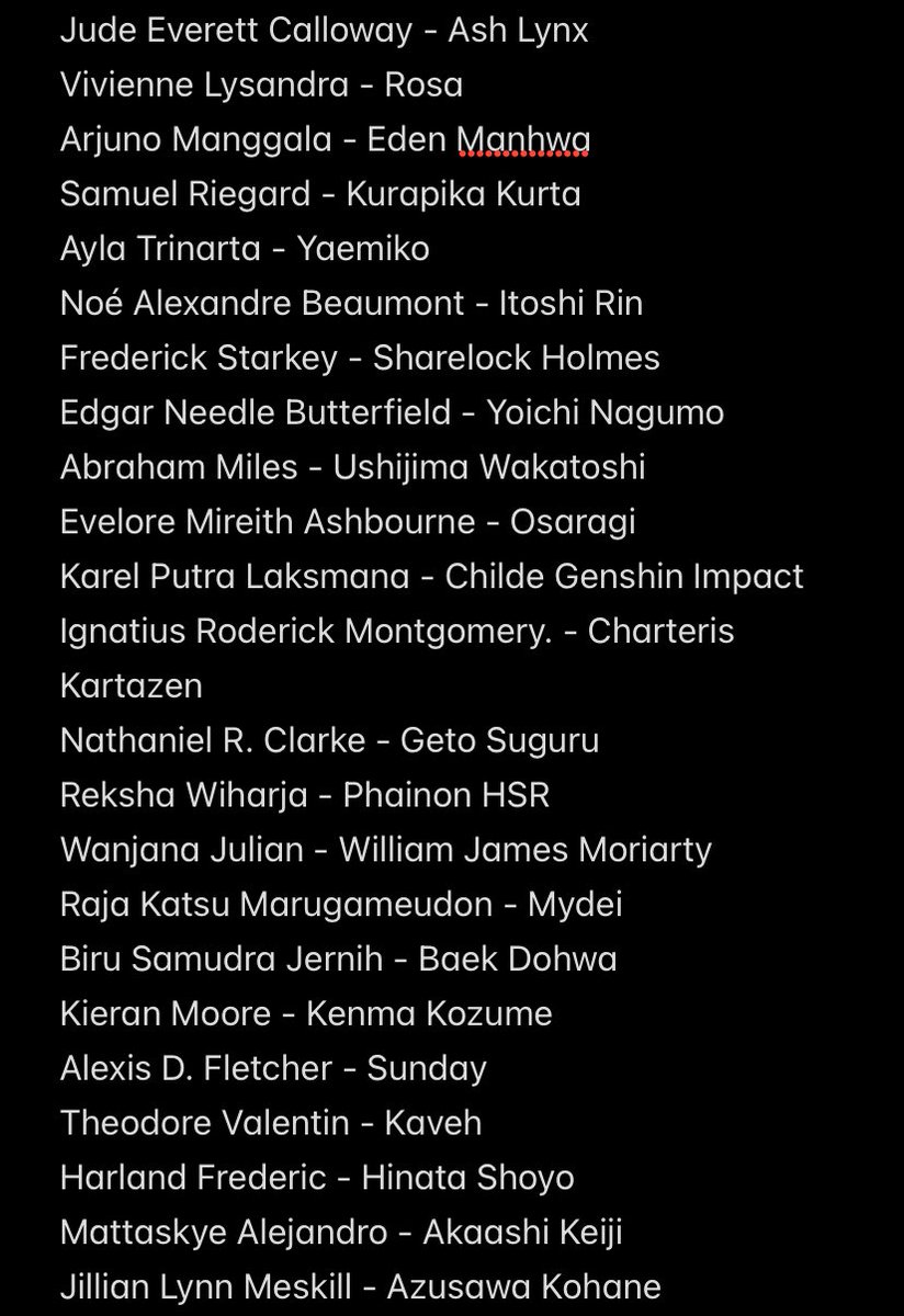 Hey_KissOfLife's tweet image. Hello due to the unclaimed slot, we’re giving away 2 free slot for one male and female characters only. Do reply with your desire character and retweet this tweet.