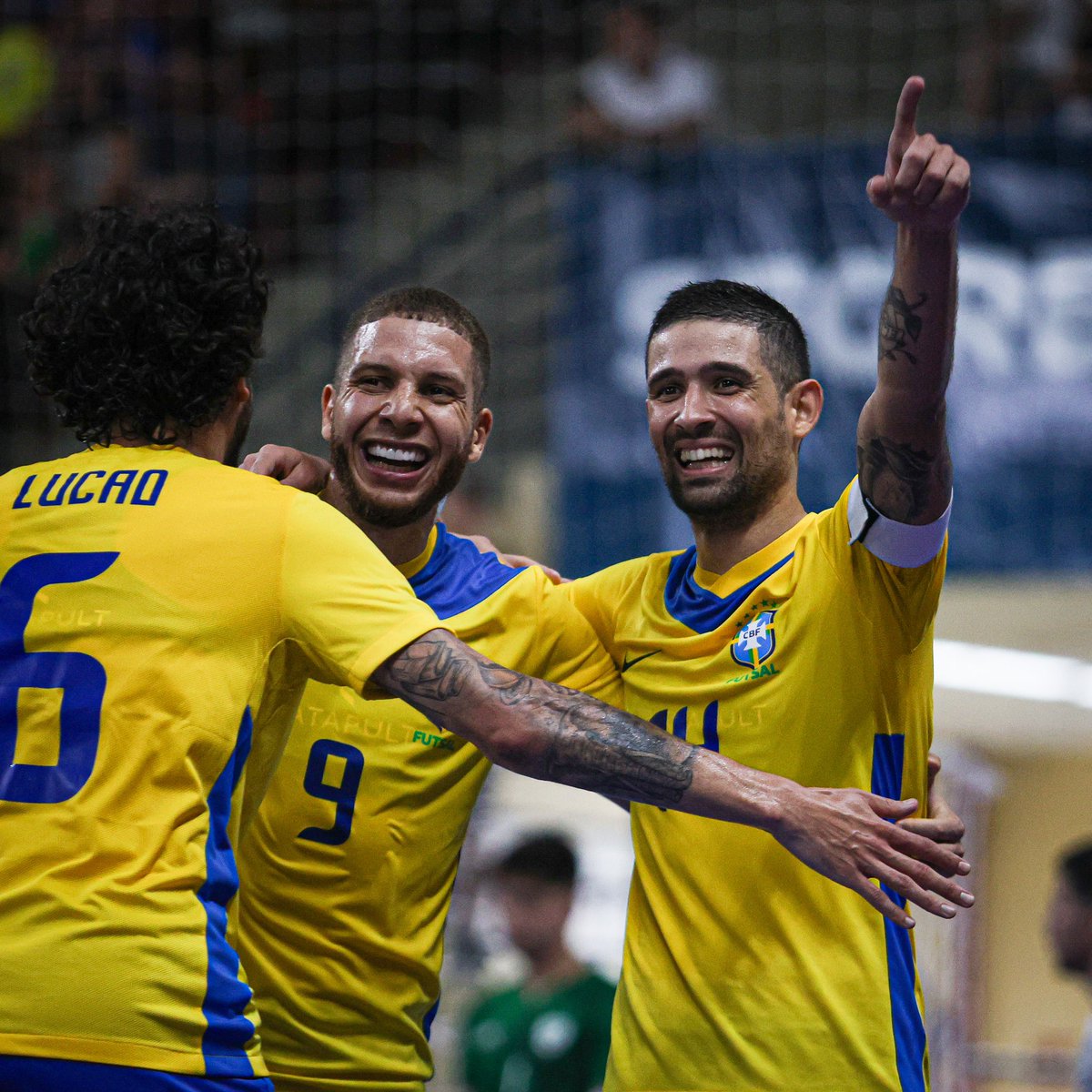 brfutsaltour's tweet photo. A @CBF_Futsal venceu o Afeganistão por 4 a 1 na terceira e última rodada da Copa BETesporte Intercontinental de Seleções. 🇧🇷🇦🇫 https://t.co/ZZs2WbiMFK