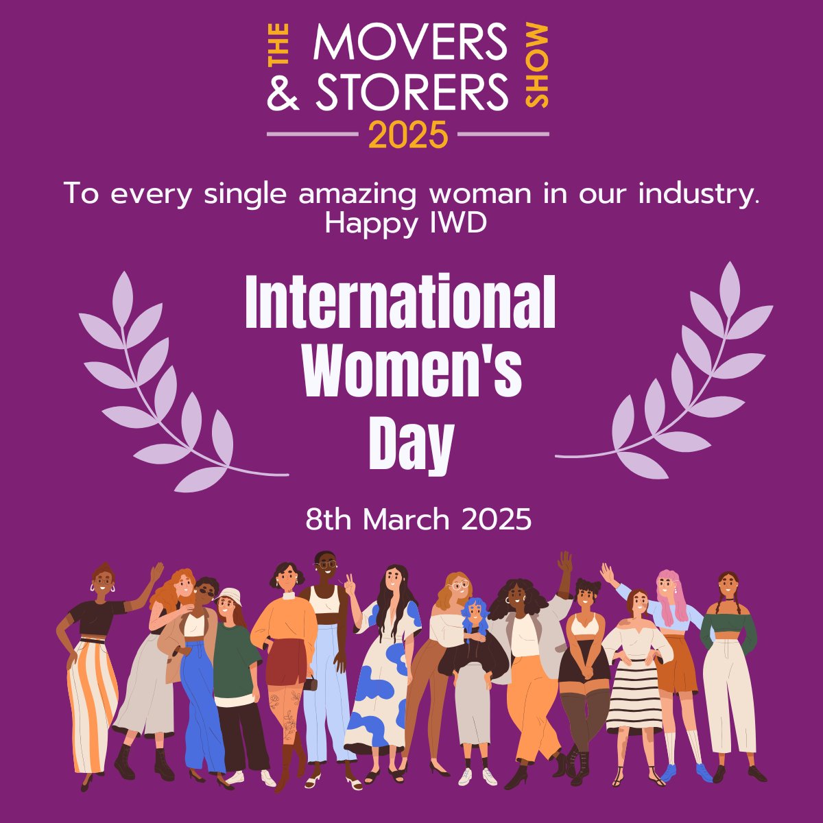 To every single amazing woman in our industry and beyond, doing great things every day, we wish you a wonderful celebration of all you do and achieve.

#internationalwomensday25  #Movers #Storage #TMSS #IWD2025