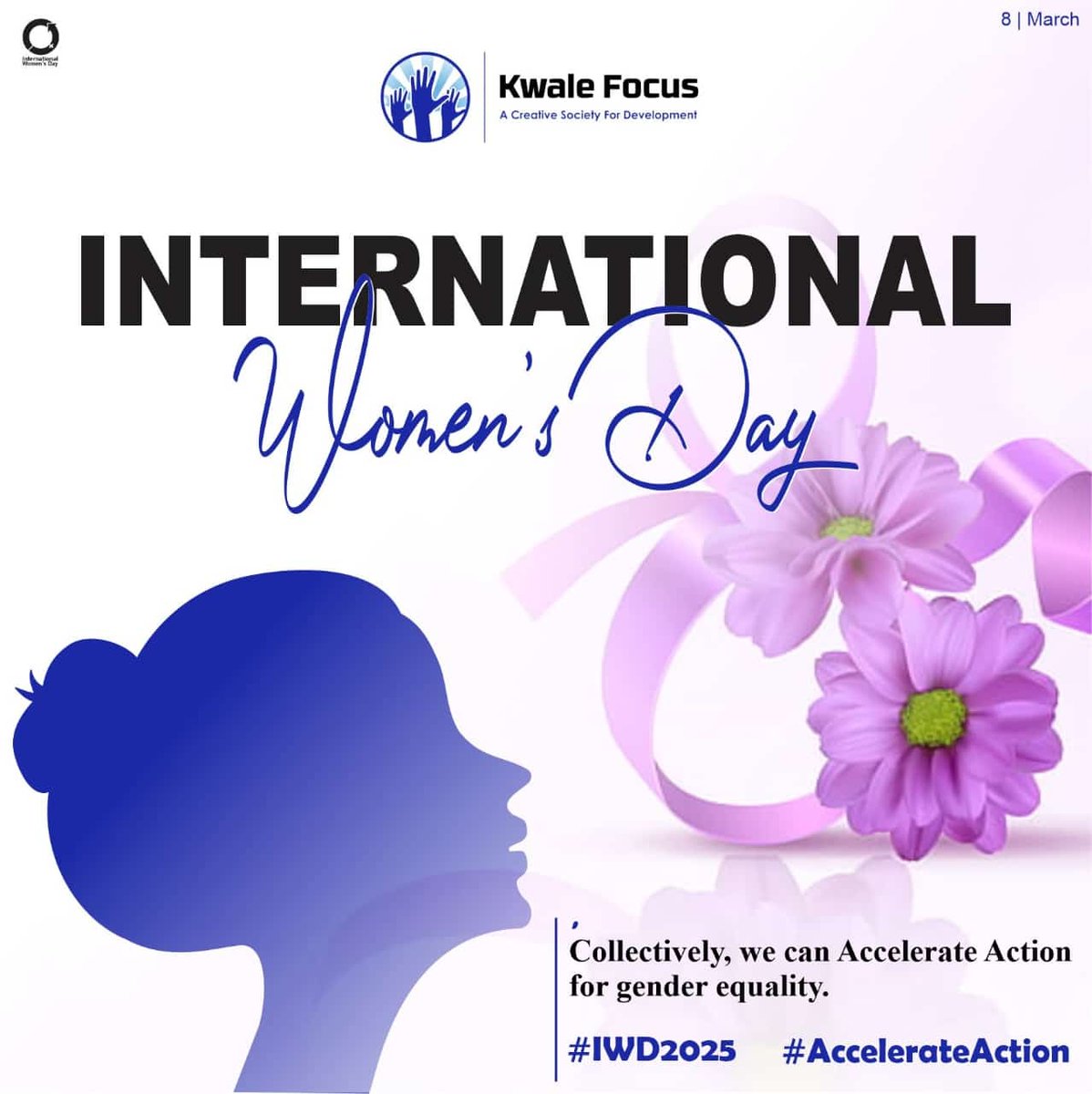 Today, we celebrate the strength, resilience &amp; achievements of women worldwide!

At Kwale Focus CBO,we honor women leading in peacebuilding, education, mental health &amp; environmental conservation. Let’s empower, uplift &amp; advocate for gender equality!
#IWD2025