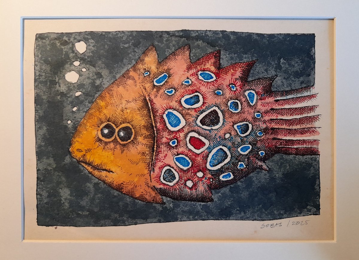 Atelier462's tweet photo. A fish with a questionable reputation...
Un poisson à la réputation douteuse...
#drawing #art #ink #artist #fish #watermanink #dessin #water #artsale https://t.co/33teNrQVAq