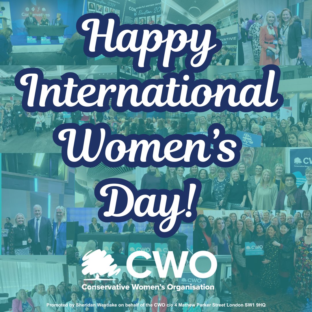 Happy International Women's Day from CWO! 🟢🟣

Huge thank you to all our members, male allies, MPs, Cllrs, and Lords who support our work 🫶

Here's to another amazing year 💪