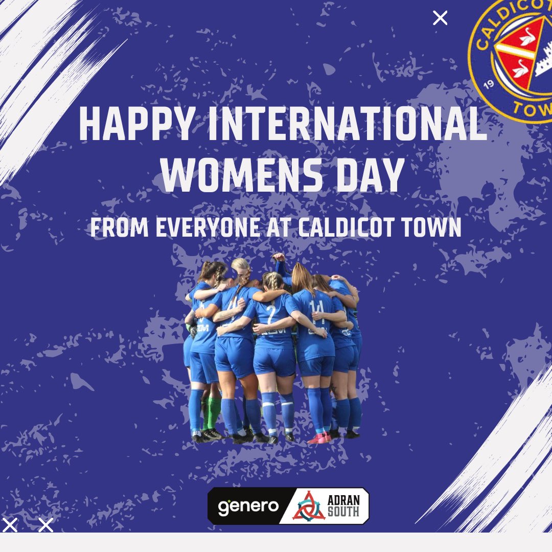 Happy International Womens Day from everyone at Caldicot Town AFC. #WomenInSport #UppaTown 🔵