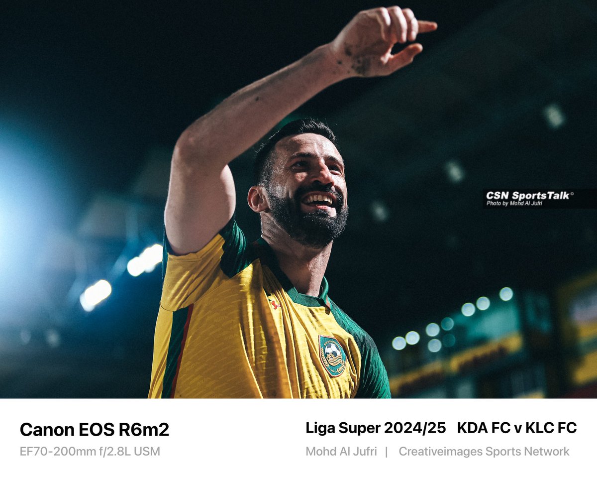 aljfri_'s tweet image. Nasib semalam terdetik hati nk bwk dua body camera

Liga Super 2024/25 : KDA FC x KL City FC

#LigaSuper #KDAFC #Canonmalaysia