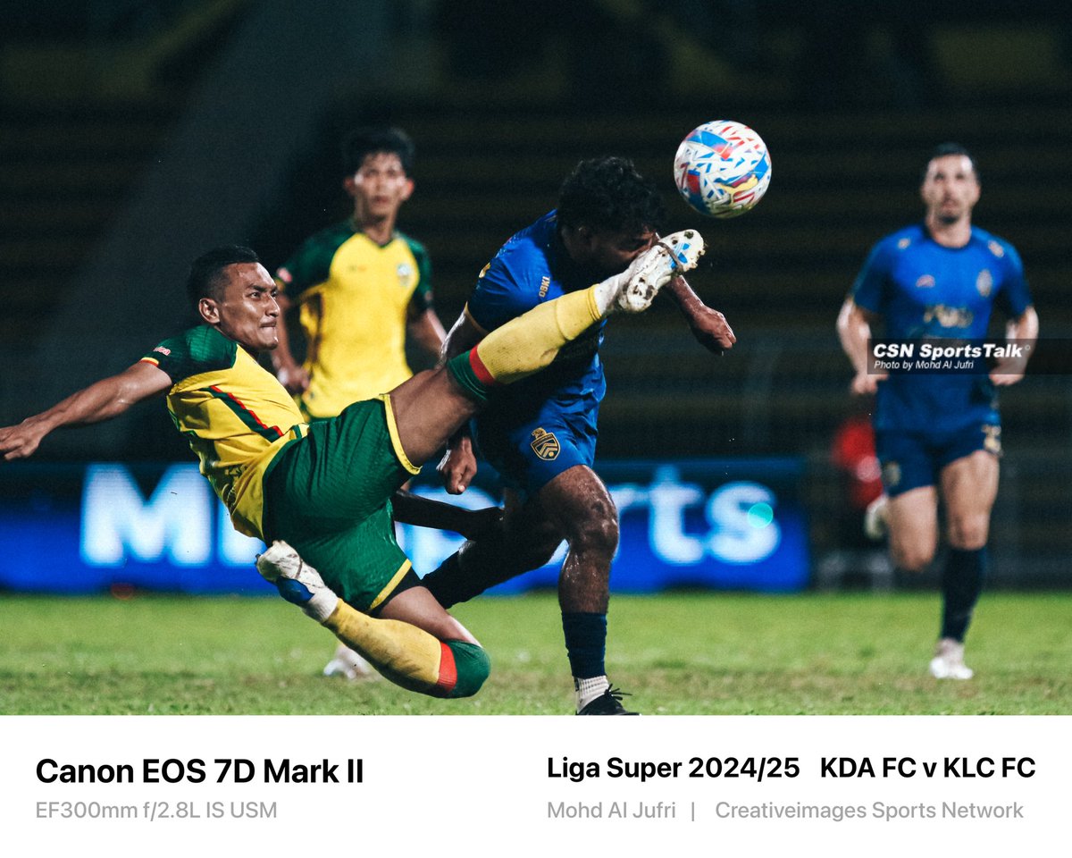 aljfri_'s tweet image. Nasib semalam terdetik hati nk bwk dua body camera

Liga Super 2024/25 : KDA FC x KL City FC

#LigaSuper #KDAFC #Canonmalaysia