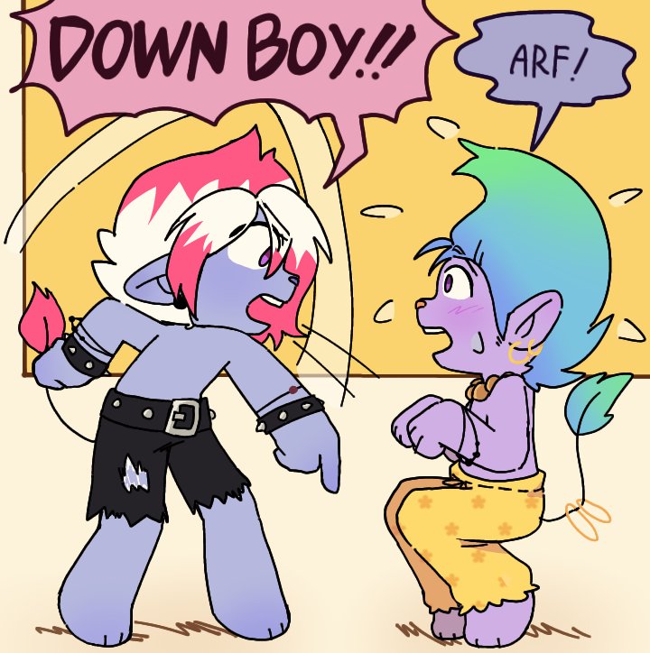 DOWN BOY!!
#Trolls #fleek