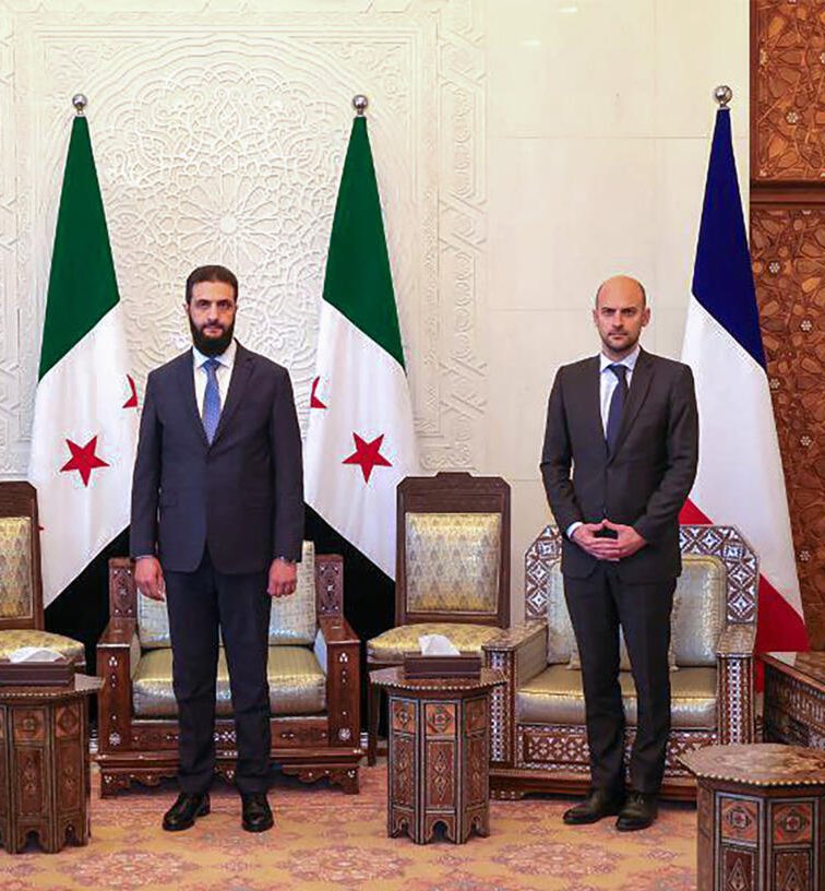 Don’t forget, the terrorists in Damascus were legitimized by the French government led by its foreign minister, <a href="/jnbarrot/">Jean-Noël Barrot</a>.