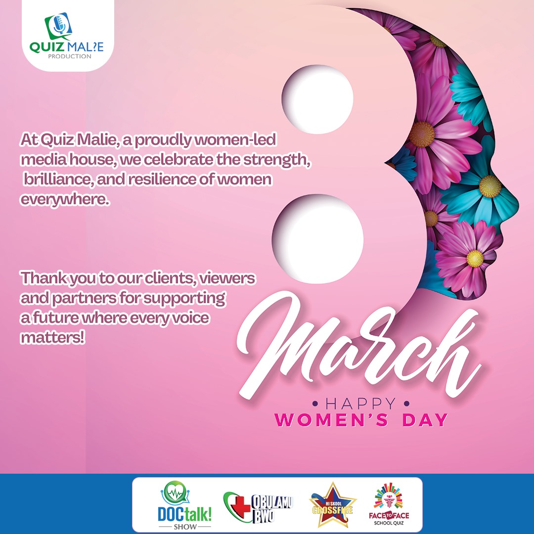 Happy Women's Day.