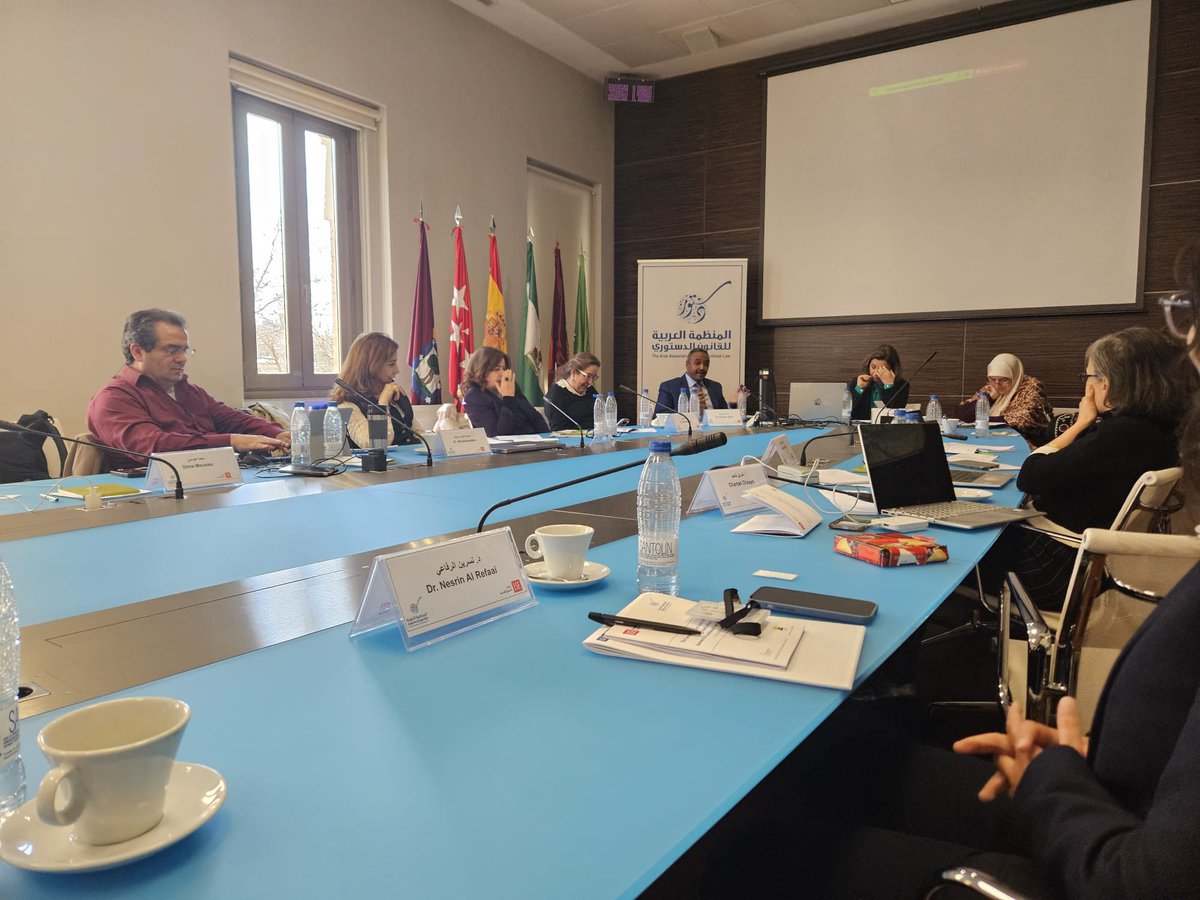 Sami Abdelhalim Saeed (@samisaeed121) on Twitter photo It was a great pleasure to participate in the annual conference of the Arab Association of Constitutional Law, <a href="/AACL_MENA/">The Arab Association of Constitutional Law (AACL)</a> in Madrid, Feb26-27, 2025. The theme: The concept of the civil state between the constitution and practice in the Middle East and North Africa. My paper was It was a great pleasure to participate in the annual conference of the Arab Association of Constitutional Law, <a href="/AACL_MENA/">The Arab Association of Constitutional Law (AACL)</a> in Madrid, Feb26-27, 2025. The theme: The concept of the civil state between the constitution and practice in the Middle East and North Africa. My paper was
