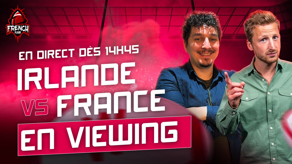 On se retrouve avec <a href="/PierreAmmiche/">Pierre Ammiche</a> dès 14h45 sur <a href="/WinamaxSport/">Winamax Sport 🔞</a> pour vivre ensemble Irlande 🇮🇪 - France 🇫🇷 ! 🔥