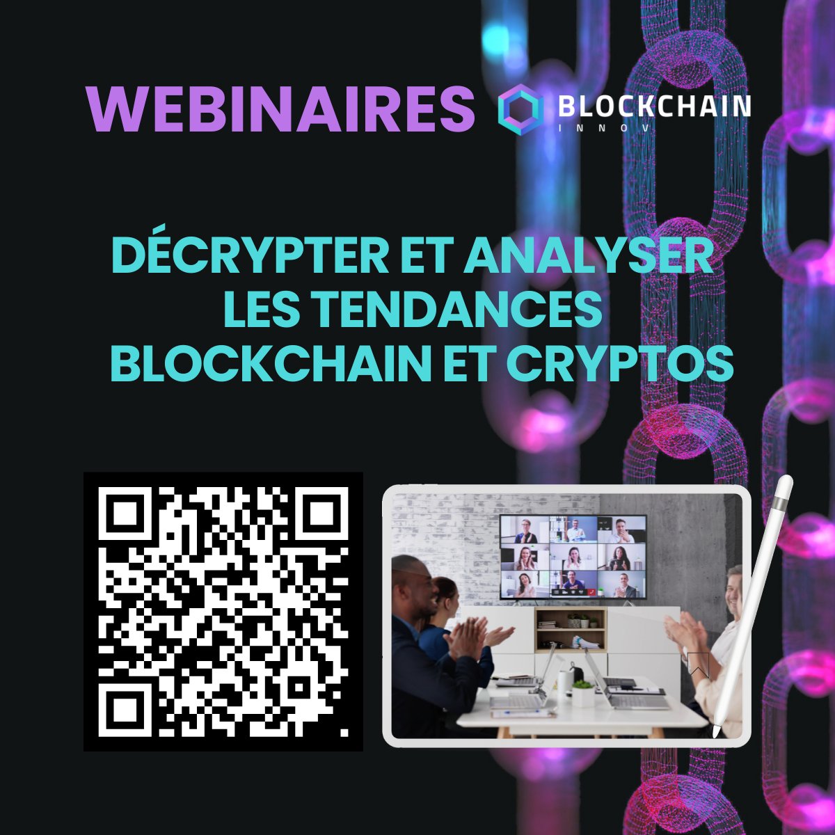 📣 <a href="/InnovBlockchain/">Blockchain Innov #Web3 #CryptoActifs #Tokens #NFT</a> 𝐥𝐚𝐧𝐜𝐞 𝐝𝐞 𝐧𝐨𝐮𝐯𝐞𝐚𝐮𝐱 𝐜𝐲𝐜𝐥𝐞𝐬 𝐝𝐞 𝐰𝐞𝐛𝐢𝐧𝐚𝐢𝐫𝐞𝐬 🔥✨🌱 👉 blockchaininnov.com/2025/03/cycles…
Prêt à décrypter les dernières tendances de la blockchain et des cryptos ?
#BlockchainInnov #Blockchain #Webinaires #DeFi #Crypto #RWA #IA #DAO #ReFi