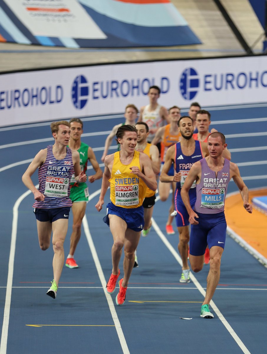Great run from George Mills and James West to progress comfortably to the 3000m final 🔥🇬🇧