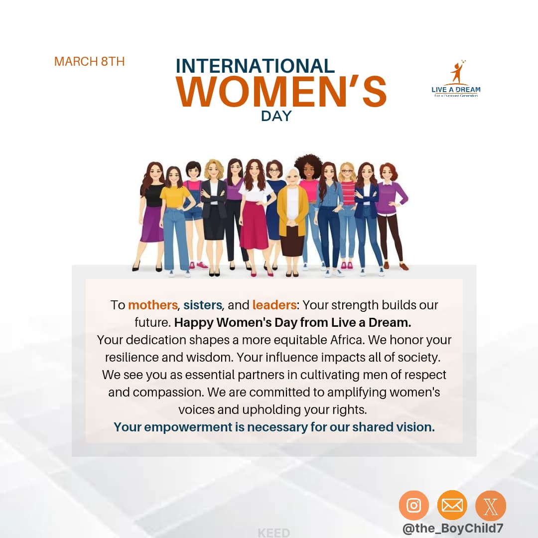 SigireADONIA1's tweet image. At @the_BoyChild7 we cherish the girls and women in our circles and wish them a great time as we appreciate the works they have done.