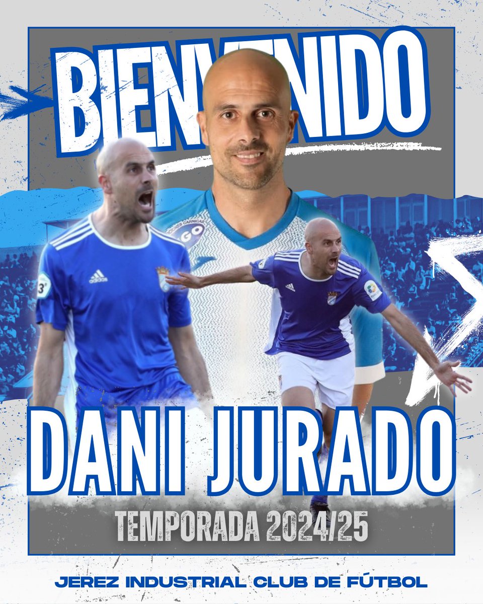 JerezInd_CF's tweet photo. ๐ ๐๐
๐๐๐๐๐ ๐
๐๐๐ง๐ข ๐๐ฎ๐ซ๐๐๐จ, refuerzo para la presente temporada โ๏ธ๐
โน๏ธ El central sanluqueรฑo, de 43 aรฑos, llega procedente de la UD Algaida para aportar veteranรญa, seriedad y contundencia a la zaga.
๐๐ค ยกBienvenido, Dani!
#JICF #Temp2425 #BienvenidoDani https://t.co/dxBhCYdtUM