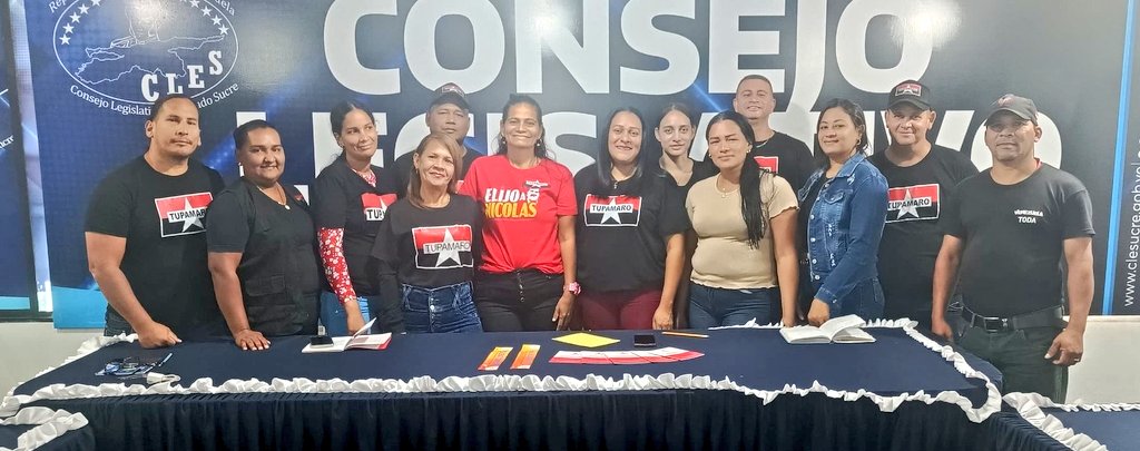 🔴⚫ El movimiento Micaela Bastidas desde el <a href="/SucreMunMRT/">SucreMunMRT</a> Estado <a href="/Sucre_MRT/">Sucre_MRT</a> realizó conversatorio sobre el día de la mujer.

"La mujer está realizando una tarea activa y la mujer, organizada, puede contribuir grandemente a hacer desaparecer los últimos vestigios de