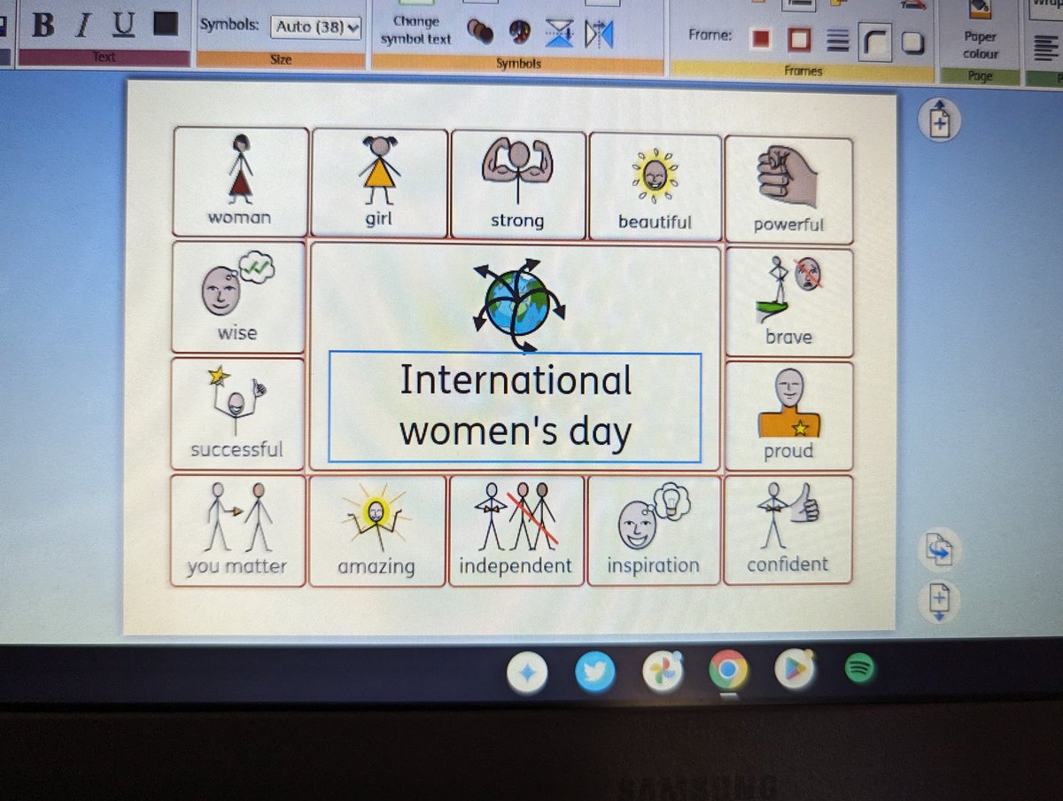 natashajrowell's tweet image. #InternationalWomensDay
#widgit #communicationboard @Widgit_Software