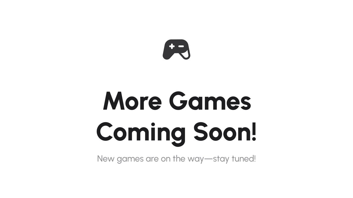 📢 More Games Coming Soon to GamerBoom!

Hey Boomers! You may have noticed new games appearing in the UI—here’s what you need to know:

1️⃣ Evergreen Season currently supports only League of Legends and Apex Legends.
2️⃣ More games are on the way! The UI now previews upcoming