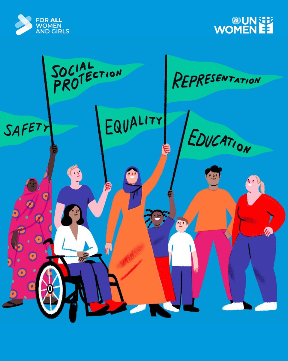 When women’s rights are fully realized, families, communities &amp; economies flourish.

In a year of pushback &amp; crises like no other, young people are pushing forward for equal rights and opportunities #ForAllWomenAndGirls. 

💜 Learn more: tinyurl.com/yeyktafs

#IWD2025