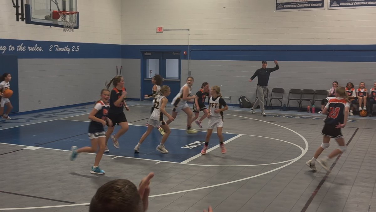 We had our first travel basketball game last night for our 5th grade daughter...

Here are 5 things I was reminded of after coaching that game:

1. You don't have to travel all over the country to get better. Played in a competitive game that was a 5 point game the entire game