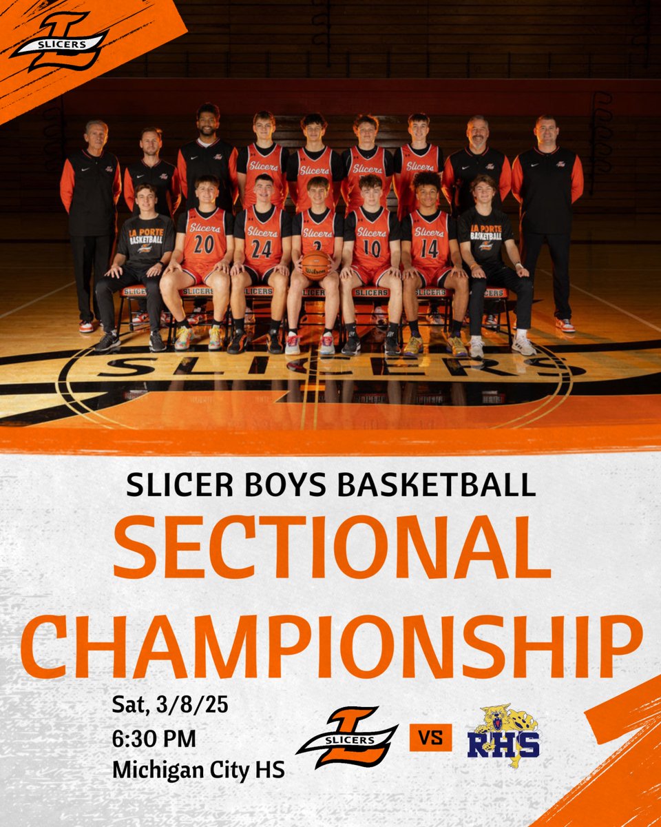 lphsathletics's tweet image. Slicer Basketball is playing for a Sectional Championship!!!  Everyone get to MCHS tonight to cheer on the boys!  #GoSlicers