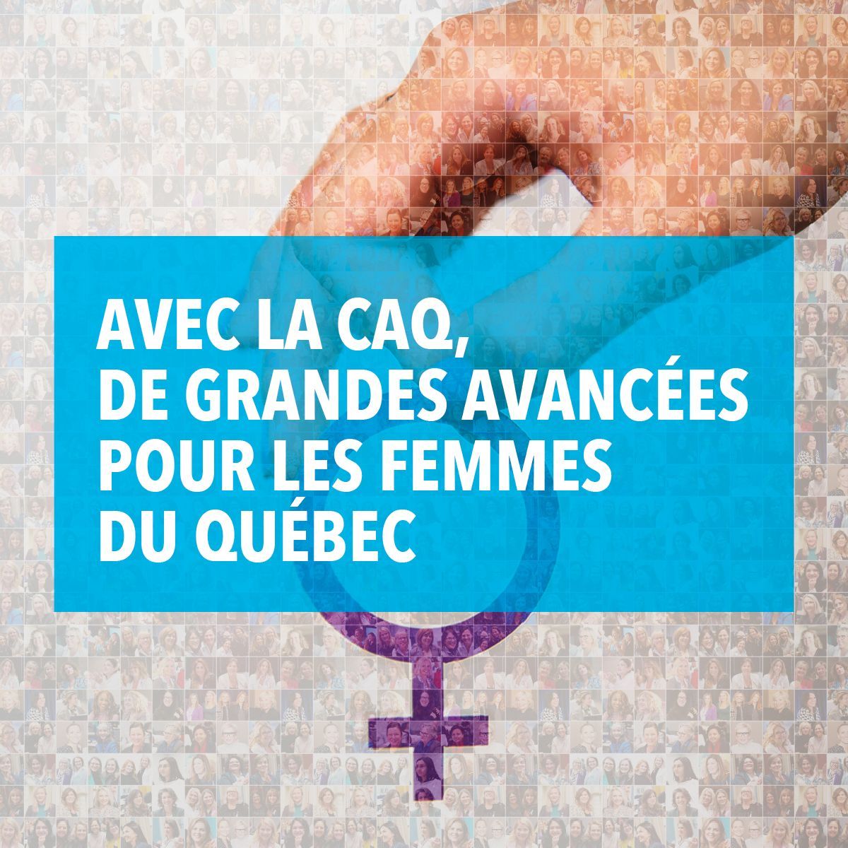 Le gouvernement de la CAQ a accompli de nombreuses avancées pour les Québécoises, notamment pour améliorer la conciliation travail-famille, revaloriser les emplois majoritairement féminins et protéger la sécurité et les droits des femmes.

buff.ly/Evb4t5k