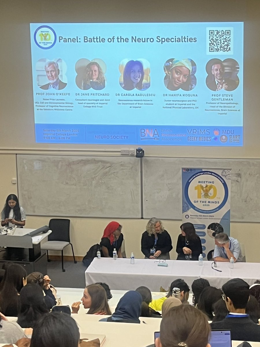Sheila Mashate (@sheilam5) on Twitter photo Just about to have a panel discussion 💬 🌟
Including: Professor John O’Keefe
Dr Jane Pritchard
Dr Hanifa Koguna
This will be interesting! 👏 <a href="/BritishNeuro/">British Neuroscience Association</a> <a href="/ICNeuroSoc/">IC NeuroSoc</a> Just about to have a panel discussion 💬 🌟
Including: Professor John O’Keefe
Dr Jane Pritchard
Dr Hanifa Koguna
This will be interesting! 👏 <a href="/BritishNeuro/">British Neuroscience Association</a> <a href="/ICNeuroSoc/">IC NeuroSoc</a>