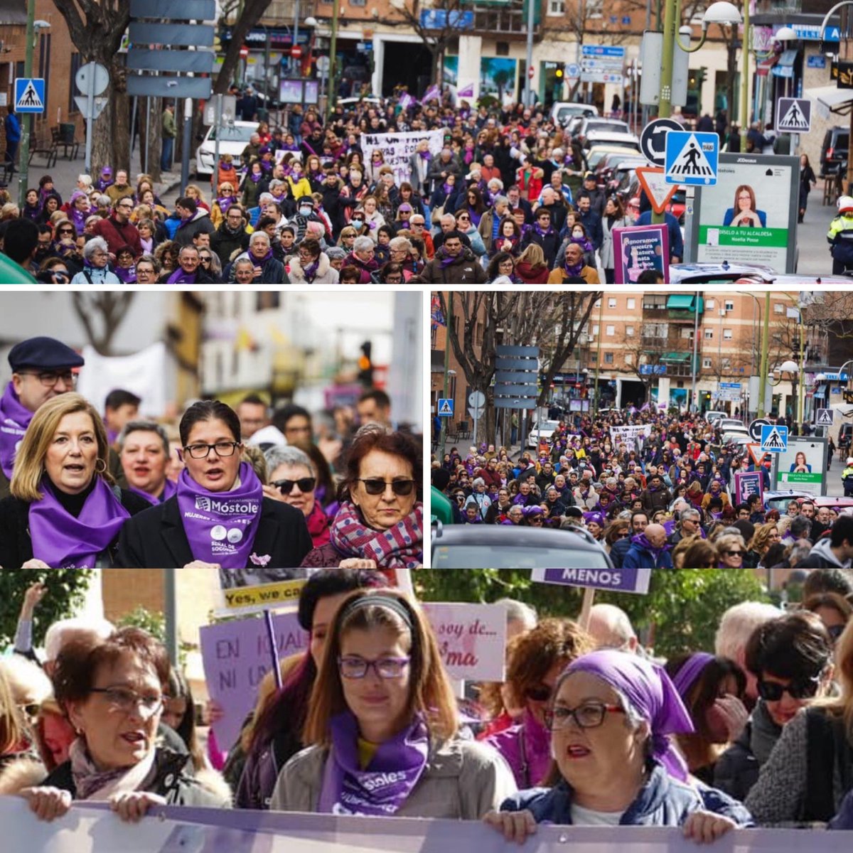 Noelia_posse's tweet photo. En #Mostoles, las mujeres ya NO salimos el #8Marzo. 

En nuestra ciudad ha vuelto el olor a naftalina desde que gobierna el PP y Vox.

Las instituciones son quienes deben visibilizar y apoyar nuestra lucha, aquí, prefieren hacer carreras de colores y charlas sobre la mujer y el toro. 

La izquierda en la ciudad, debemos  unirnos y salir juntos, ya va siendo hora de poner pie en pared.