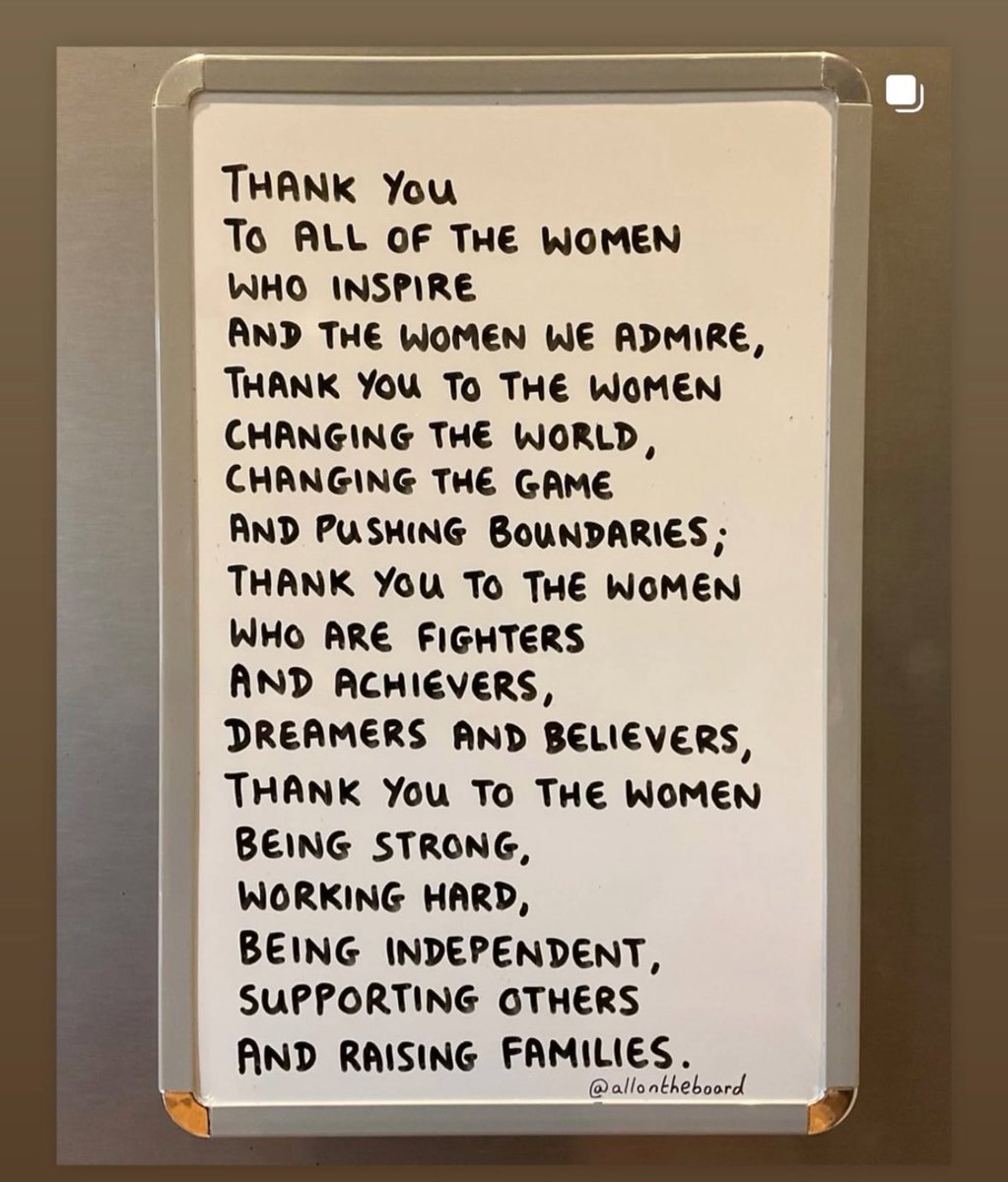 Happy #InternationalWomensDay2025 to all the incredible women I encounter in my life! Celebrating women changing the world &amp; pushing boundaries. Unfortunately we cannot forget those who are still trapped, with no access to education &amp; have no voice &amp; men control their bodies.