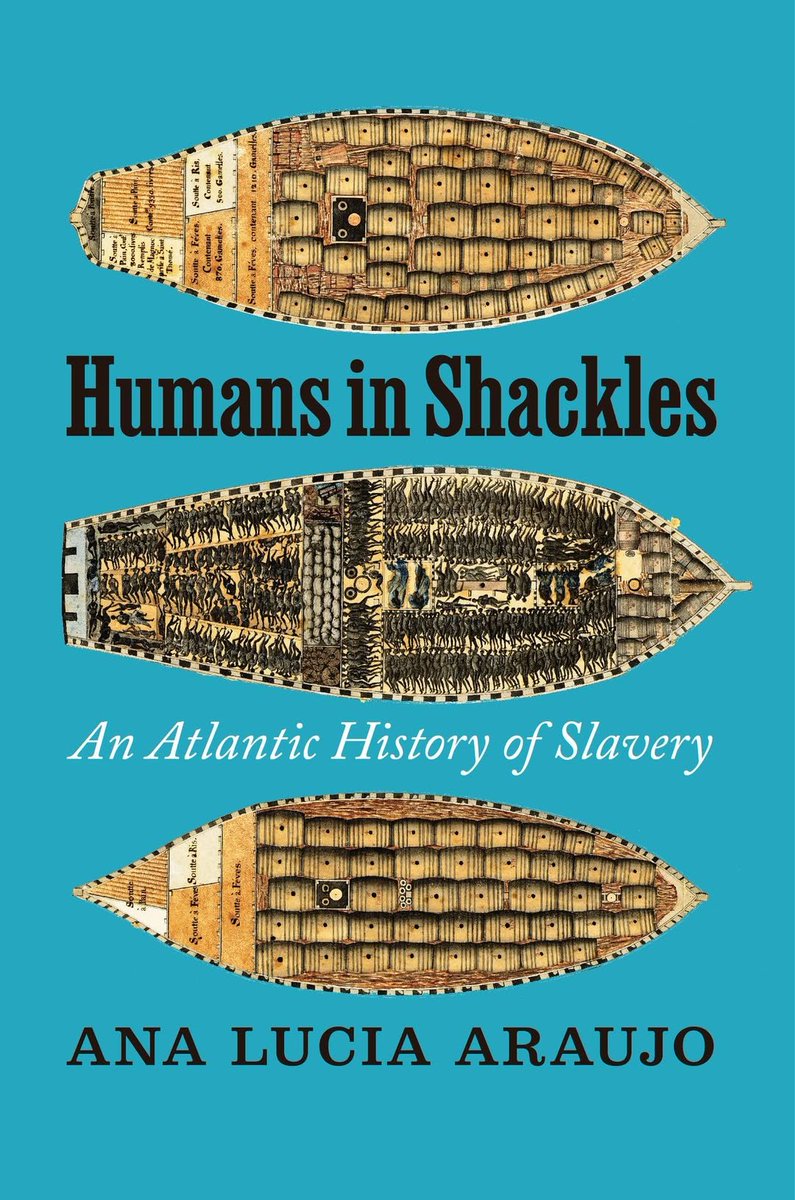 Atenção torcedores brasileiros! Os direitos de tradução do meu livro Humans in Shackles: An Atlantic History of Slavery foram vendidos no Brasil e se todos os voduns e orixás ajudarem a tradução em português sairá no Brasil daqui a 2 anos! 🍾🍾🍾