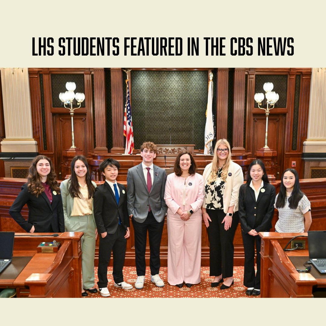 Libertyville High School students were featured on the CBS Chicago news for supporting a bill that would mandate later start times for all IL high schools. Research shows that later start times can improve academic outcomes, safety, and mental health.

cbsnews.com/chicago/news/i…