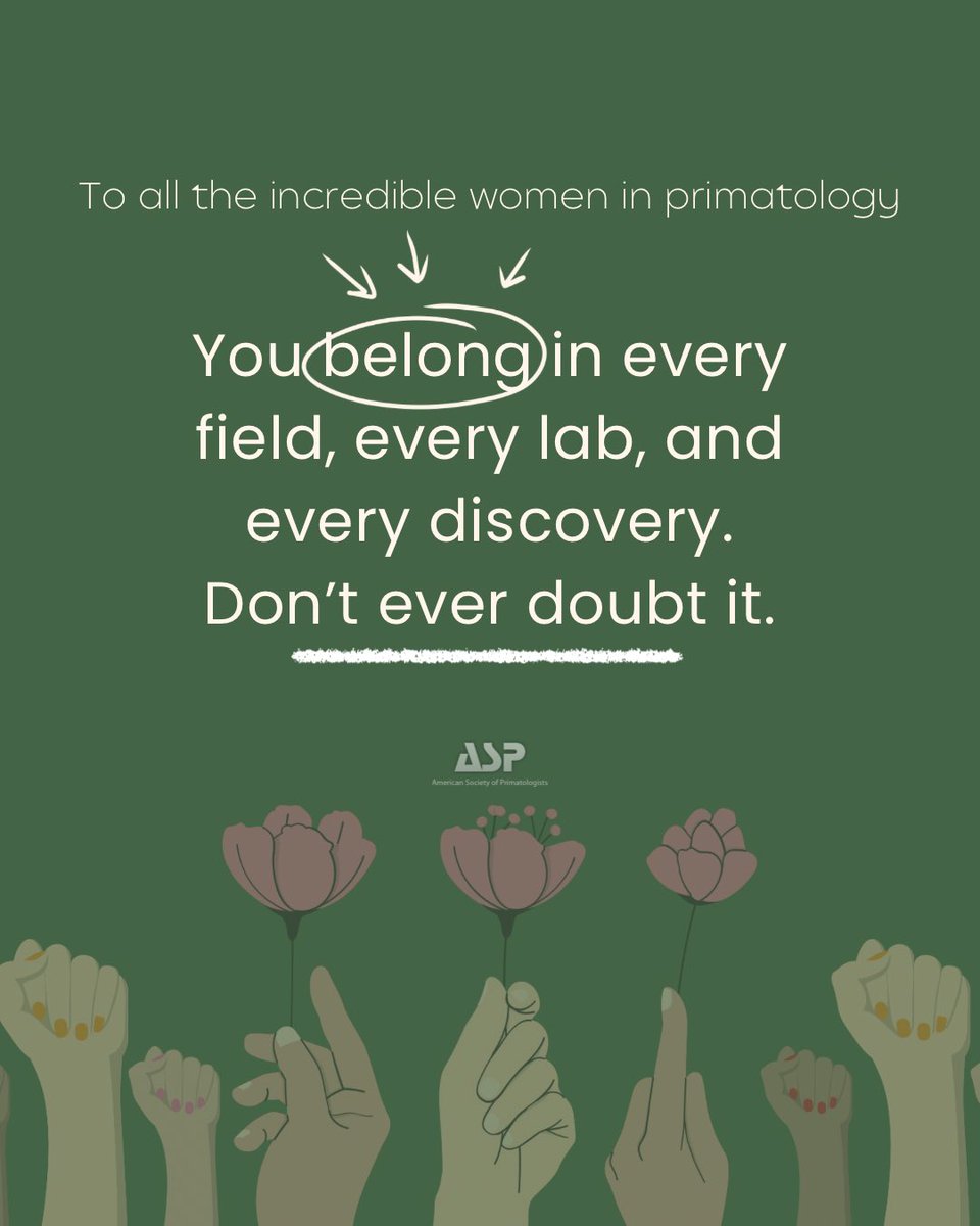 AmSoc Primatologists tweet media