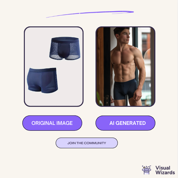 Even the most crowded markets are wide open if you use this...

Imagine selling bamboo boxers with 10 competitors all using the same boring stock photos. 

I'm sharing all my creative strategies inside our community,  simple techniques to make saturated products look fresh.