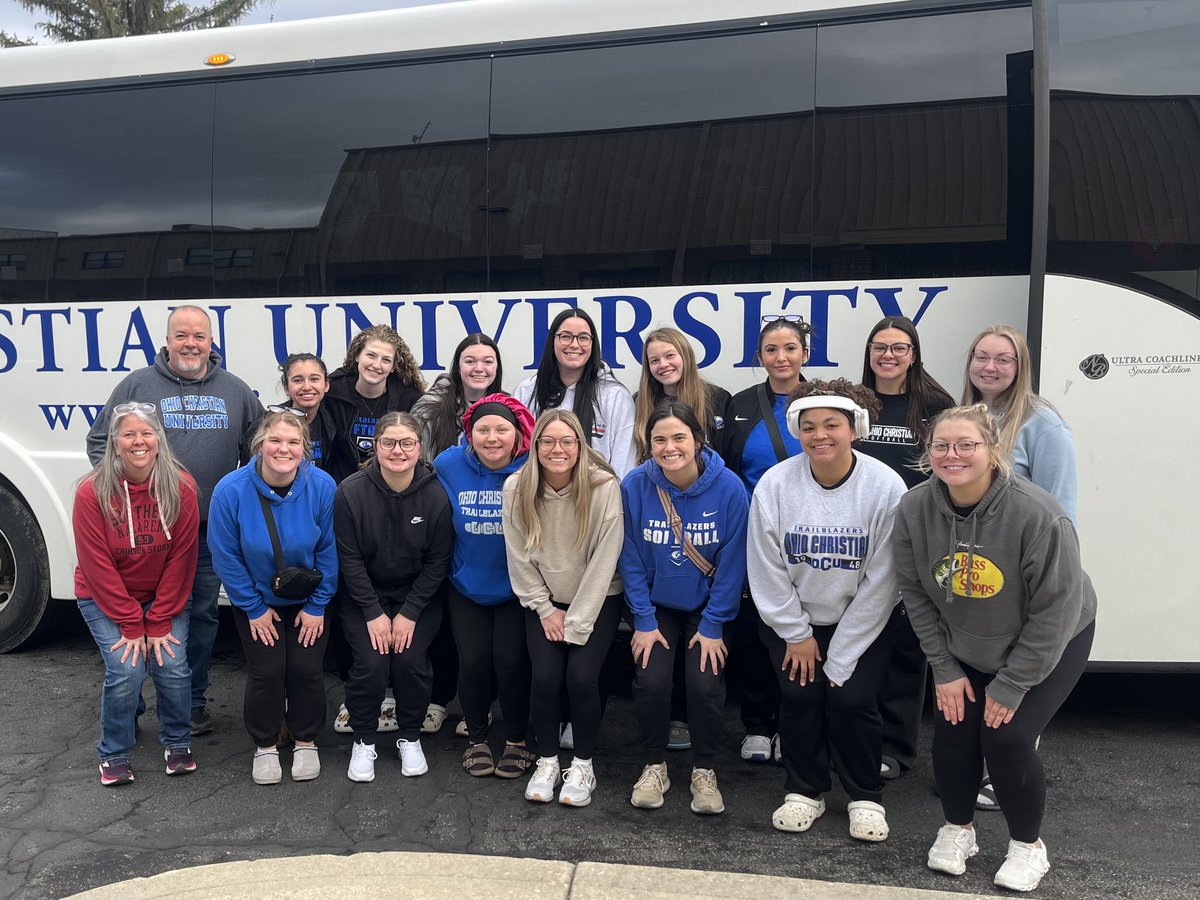 coachHuff (@coach_huff_ocu) on Twitter photo Headed to Florida!! No hoodies will be needed there!
<a href="/OCUtrailblazers/">OCU Trailblazers</a> <a href="/OhioChr_SB/">Ohio Christian University Softball</a> Headed to Florida!! No hoodies will be needed there!
<a href="/OCUtrailblazers/">OCU Trailblazers</a> <a href="/OhioChr_SB/">Ohio Christian University Softball</a>