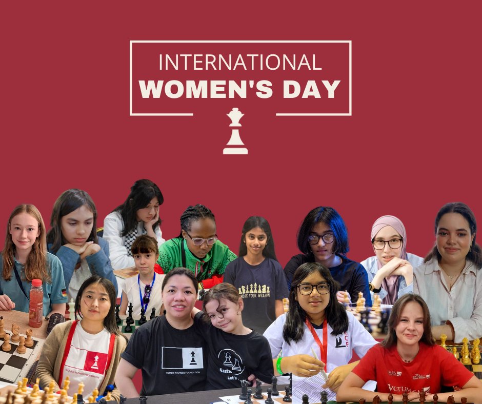 Happy International Women's Day! ♟️❤️

Today we are celebrating all of the incredible, resilient, and talented women in the chess community. From our Scholars, to our Advocates, to professional and casual players, YOU are what make the chess world a more vibrant place.