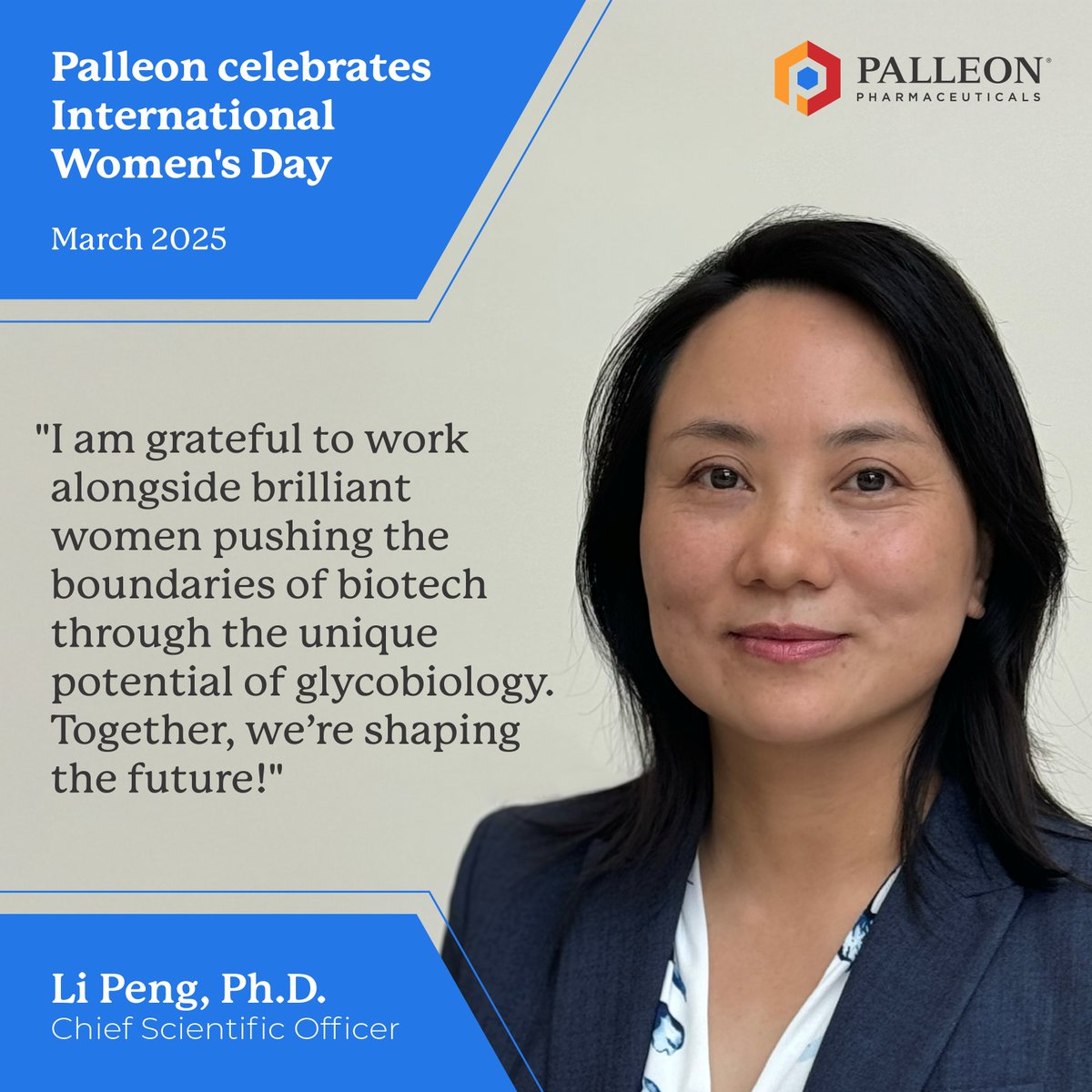 Palleon Pharma (@palleon_pharma) on Twitter photo Today is #IWD2025! We’re celebrating the women who are shaping #biotech, including our CSO, Li Peng, whose leadership in R&D drives our #cancer & #autoimmune pipelines. #DYK that she was a 2024 <a href="/PharmaVoice/">PharmaVoice</a> 100 honoree? #WomenInSTEM Today is #IWD2025! We’re celebrating the women who are shaping #biotech, including our CSO, Li Peng, whose leadership in R&D drives our #cancer & #autoimmune pipelines. #DYK that she was a 2024 <a href="/PharmaVoice/">PharmaVoice</a> 100 honoree? #WomenInSTEM