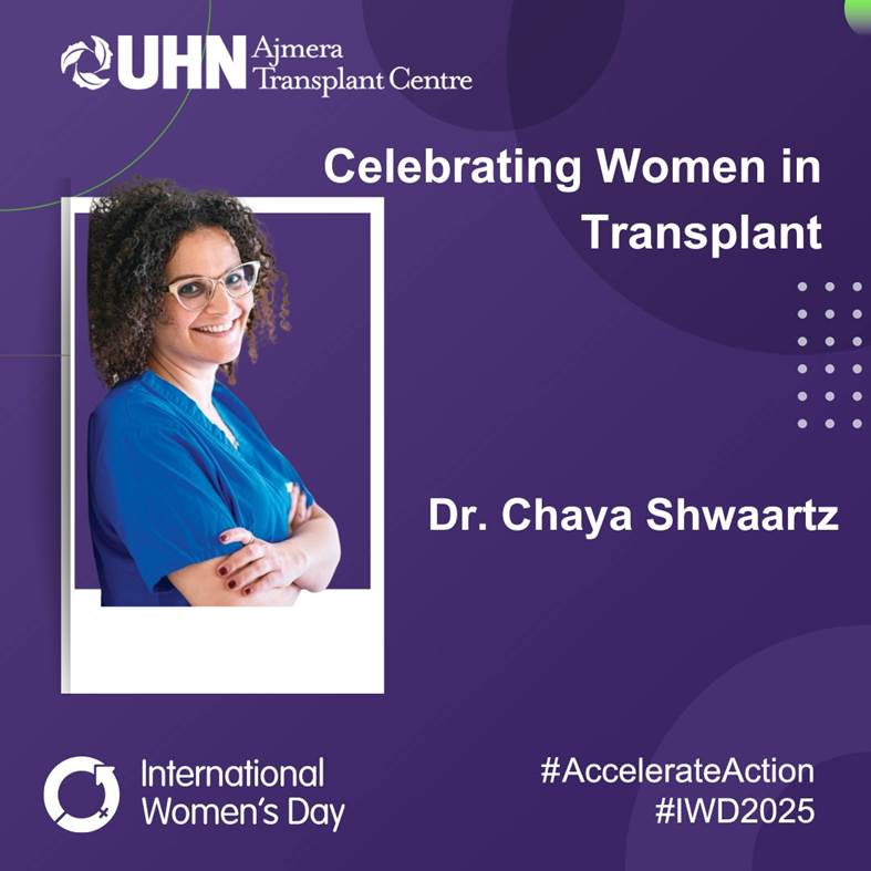 Ajmera Transplant Centre UHN (@uhntransplant) on Twitter photo Celebrating Dr. Chaya Shwaartz on #InternationalWomensDay!🌟A trailblazing transplant surgeon, leader, and mentor, she inspires women in medicine with her dedication and excellence. Grateful for her tireless work and commitment to improving lives.
<a href="/womensday/">Women's Day</a> @uhn
#WomenInSurgery Celebrating Dr. Chaya Shwaartz on #InternationalWomensDay!🌟A trailblazing transplant surgeon, leader, and mentor, she inspires women in medicine with her dedication and excellence. Grateful for her tireless work and commitment to improving lives.
<a href="/womensday/">Women's Day</a> @uhn
#WomenInSurgery