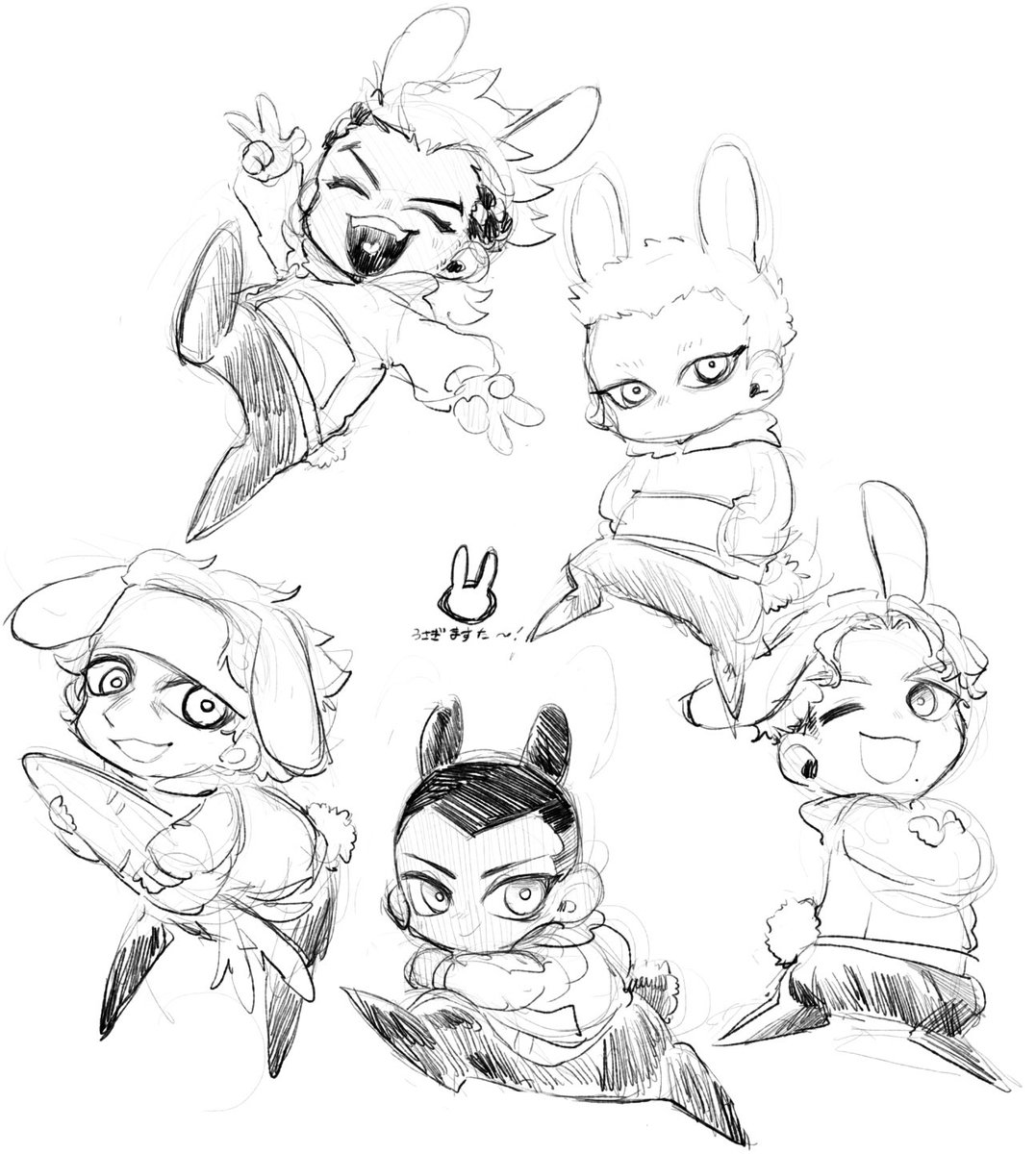 🐰🎄🐰🦋🐰🤴🐰📮🐰🏃‍♂️

なmこのうさみみ可愛かったから出来心で。。。