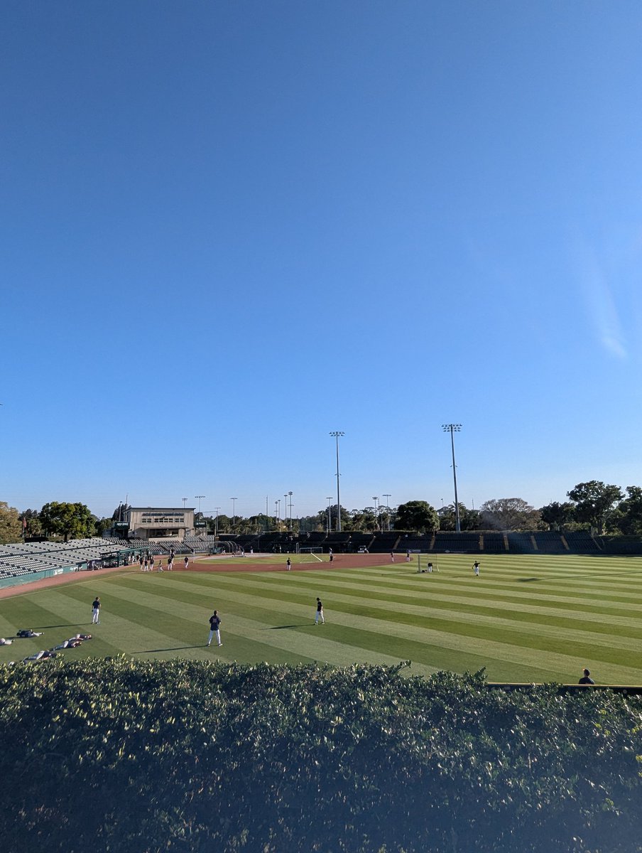 Teddy Gutman (@tmgutmanjr) on Twitter photo Another Beautiful day for Game 2 of 3 of the Big 10 Michigan vs. Illinois weekend series <a href="/JRTC42/">Jackie Robinson Training Complex</a>. Another Beautiful day for Game 2 of 3 of the Big 10 Michigan vs. Illinois weekend series <a href="/JRTC42/">Jackie Robinson Training Complex</a>.